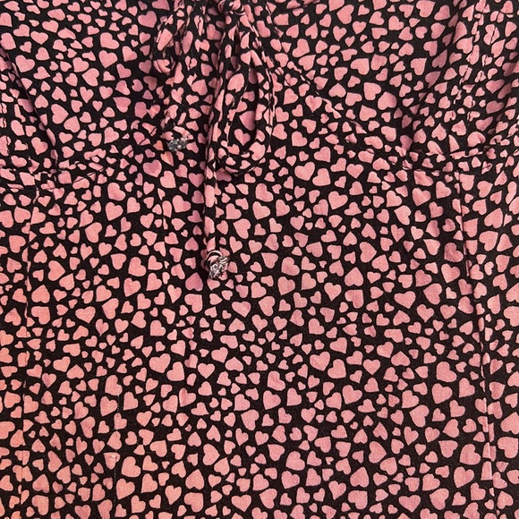 Lottie Moss Strappy Heart Print Mini Dress - Picture 6 of 10